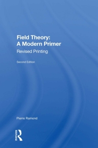 Cover image: Field Theory 2nd edition 9780367154912