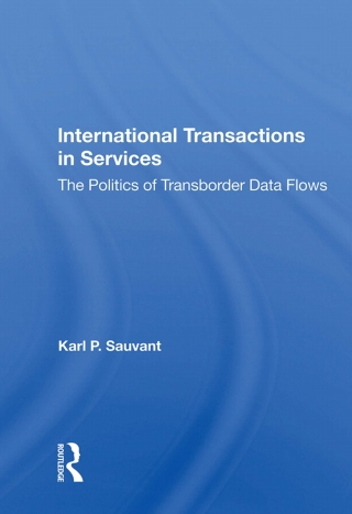 Cover image: International Transactions In Services 1st edition 9780367006402