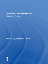 Titelbild: Consumer Demand In China 1st edition 9780367161989