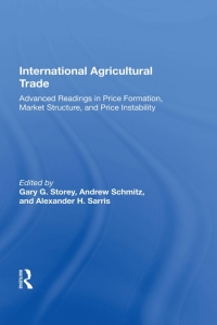 Cover image: International Agricultural Trade 1st edition 9780367020309