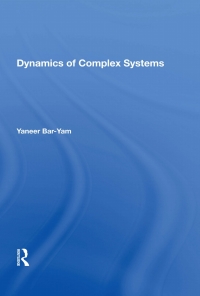 Cover image: Dynamics Of Complex Systems 1st edition 9780367005108