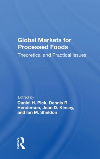 Cover image: Global Markets For Processed Foods 1st edition 9780367159689