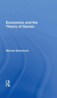 Cover image: Economics and the Theory of Games 1st edition 9781032506814