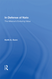 Cover image: In Defense of NATO 1st edition 9780367153281