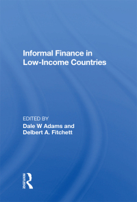 Cover image: Informal Finance In Low-income Countries 1st edition 9780367154585