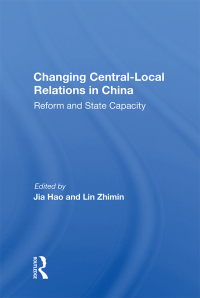 صورة الغلاف: Changing Central-local Relations In China 1st edition 9780367158774