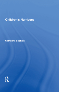 Cover image: Children's Numbers 1st edition 9780367159009