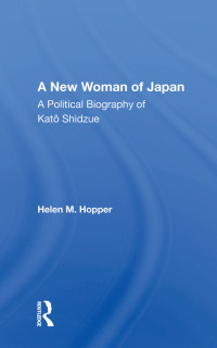 Omslagafbeelding: A New Woman of Japan 1st edition 9780367009908