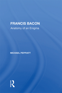 Cover image: Francis Bacon 1st edition 9780367160401