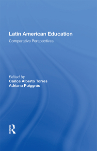 Cover image: Latin American Education 1st edition 9780367157067