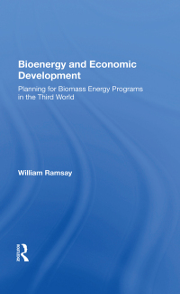 表紙画像: Bioenergy And Economic Development 1st edition 9780367158071