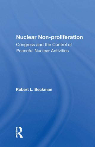 Titelbild: Nuclear Non-Proliferation 1st edition 9780367008314