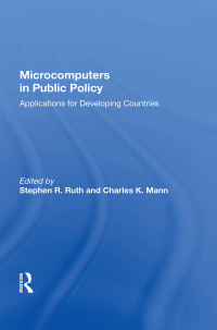 Cover image: Microcomputers In Public Policy 1st edition 9780367008673