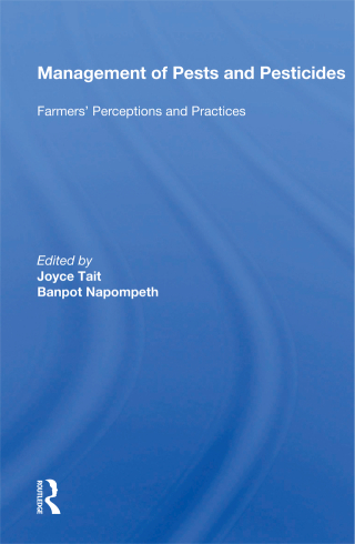 Cover image: Management Of Pests And Pesticides 1st edition 9780367158590