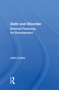 Cover image: Debt and Disorder 1st edition 9780367010683