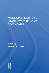 Cover image: Mexico's Political Stability 1st edition 9780367160722