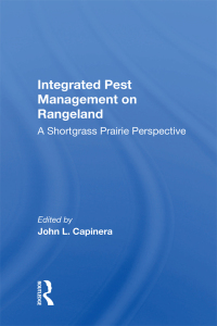 Imagen de portada: Integrated Pest Management on Rangeland 1st edition 9780367163686