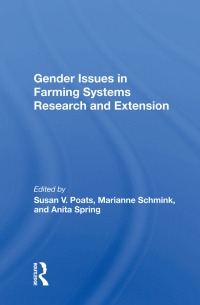 Cover image: Gender Issues In Farming Systems Research And Extension 1st edition 9780367163907