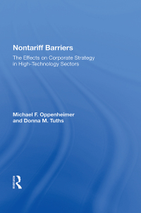 Imagen de portada: Nontariff Barriers 1st edition 9780367014018