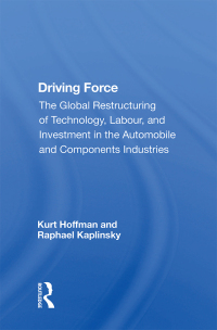 Cover image: Driving Force 1st edition 9780367014339