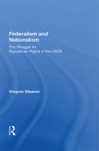 Imagen de portada: Federalism And Nationalism 1st edition 9780367164379