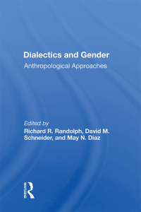 Immagine di copertina: Dialectics and Gender 1st edition 9780367012106