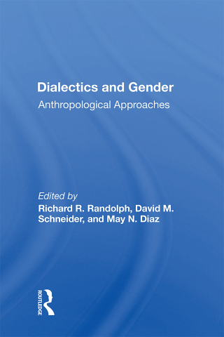 Imagen de portada: Dialectics And Gender 1st edition 9780367012106