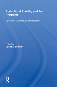 صورة الغلاف: Agricultural Stability and Farm Programs 1st edition 9780367011550