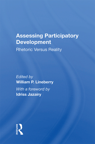 Cover image: Assessing Participatory Development 1st edition 9780367163044