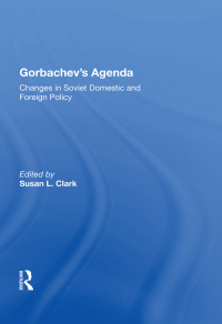 Imagen de portada: Gorbachev's Agenda 1st edition 9780367013288