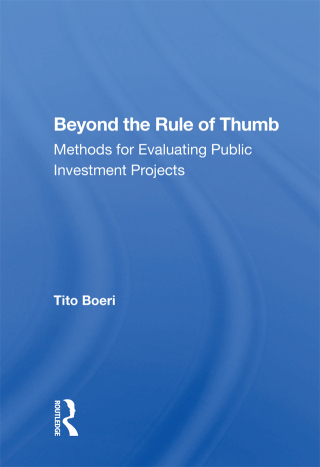 Cover image: Beyond The Rule Of Thumb 1st edition 9780367012984