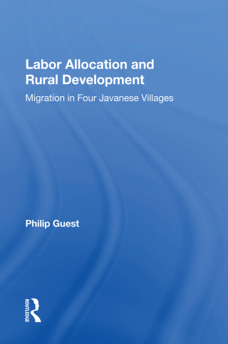 Cover image: Labor Allocation And Rural Development 1st edition 9780367163082
