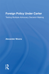 Cover image: Foreign Policy Under Carter 1st edition 9780367015732