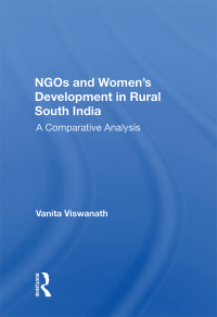 Cover image: Ngos And Women's Development In Rural South India 1st edition 9780367015961