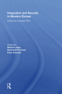 Titelbild: Integration And Security In Western Europe 1st edition 9780367162344