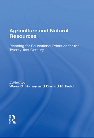 Cover image: Agriculture And Natural Resources 1st edition 9780367012434