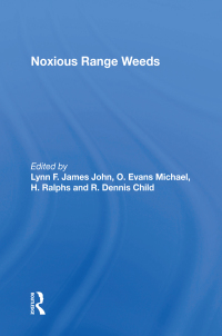 Imagen de portada: Noxious Range Weeds 1st edition 9780367166496