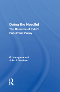 Cover image: Doing The Needful 1st edition 9780367011420