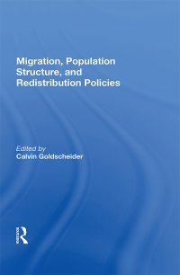 Imagen de portada: Migration, Population Structure, And Redistribution Policies 1st edition 9780367008048