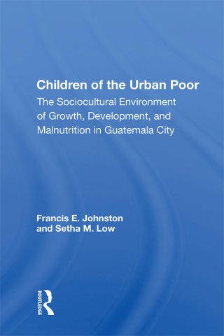 Cover image: Children Of The Urban Poor 1st edition 9780367011024
