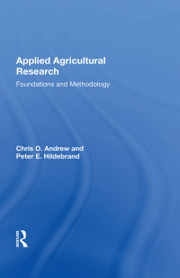 Cover image: Applied Agricultural Research 1st edition 9780367011918