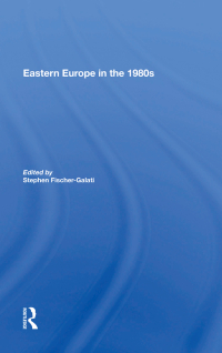 Cover image: Eastern Europe In The 1980s 1st edition 9780367018580