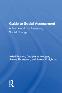 صورة الغلاف: Guide To Social Impact Assessment 1st edition 9780367165413