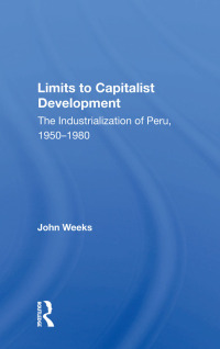 Imagen de portada: Limits To Capitalist Development 1st edition 9780367019938