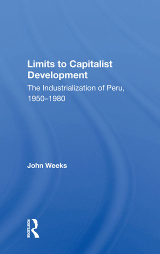 Cover image: Limits To Capitalist Development 1st edition 9780367019938