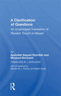 Immagine di copertina: A Clarification Of Questions 1st edition 9780367167127