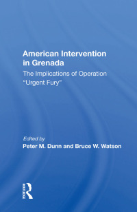 Cover image: American Intervention In Grenada 1st edition 9780367017309