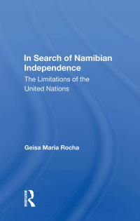 表紙画像: In Search Of Namibian Independence 1st edition 9780367017279