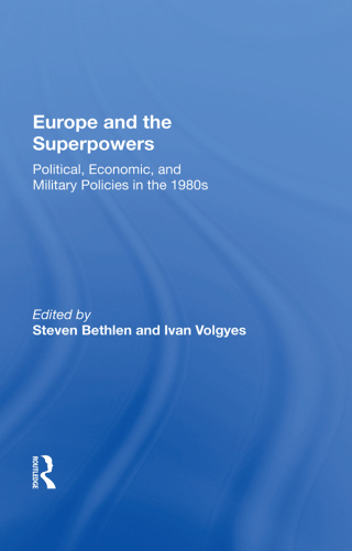 Cover image: Europe And The Superpowers 1st edition 9780367019976