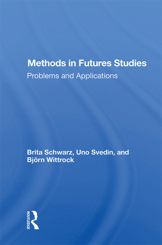 Cover image: Methods In Futures Studies 1st edition 9780367020101
